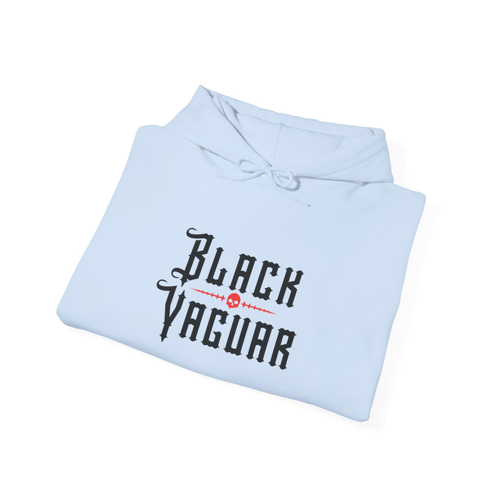 Black Yaguar Hoodie — Spiritual Quote Pullover: “God is not in the church…”
