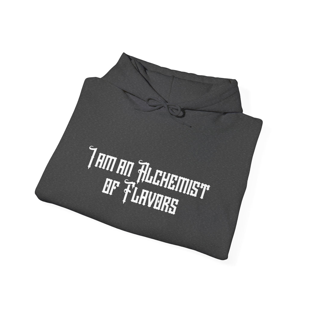 Chef Skull Hoodie — "I Am an Alchemist of Flavors" Cooking Hoodie