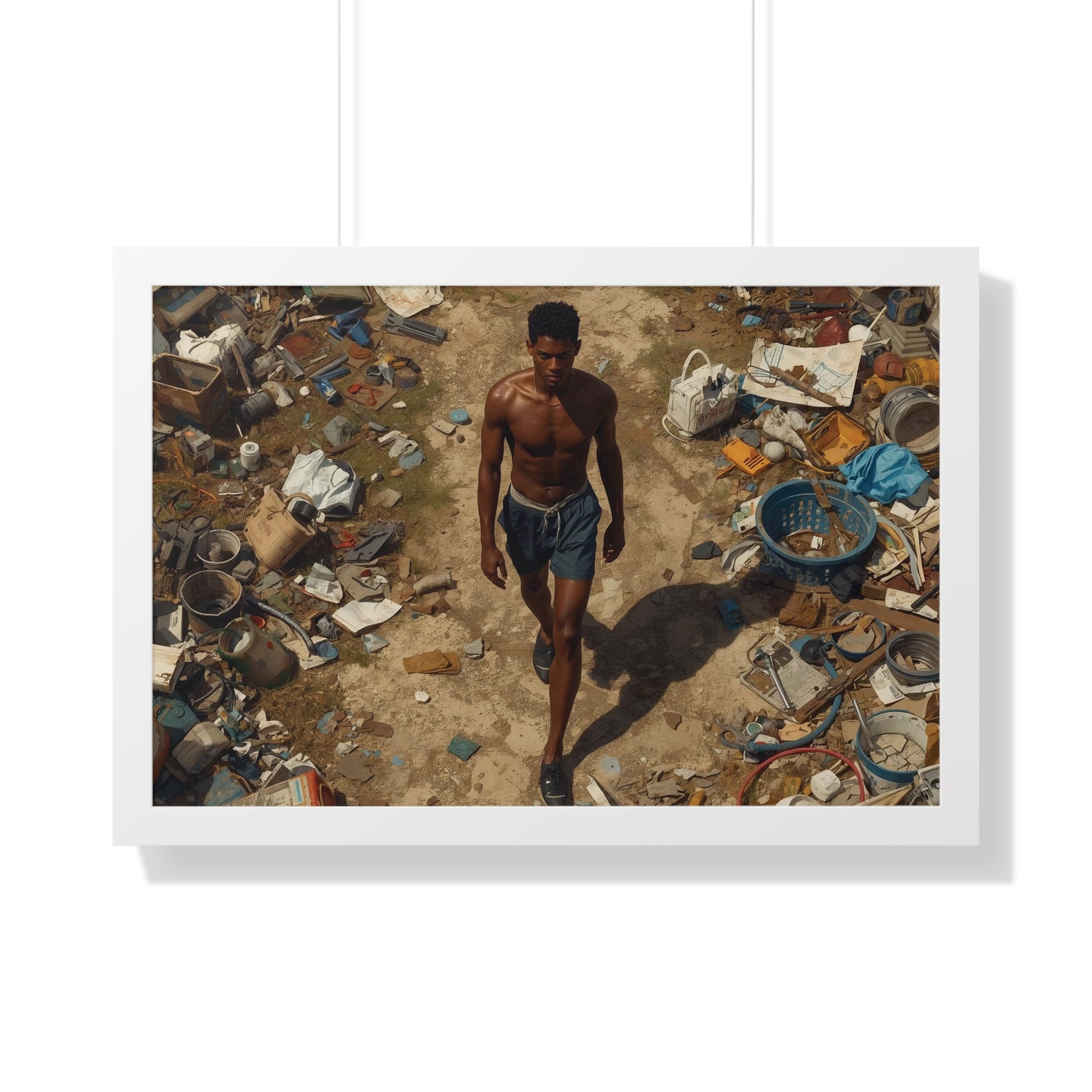 Framed Horizontal Poster — Future Collection #1