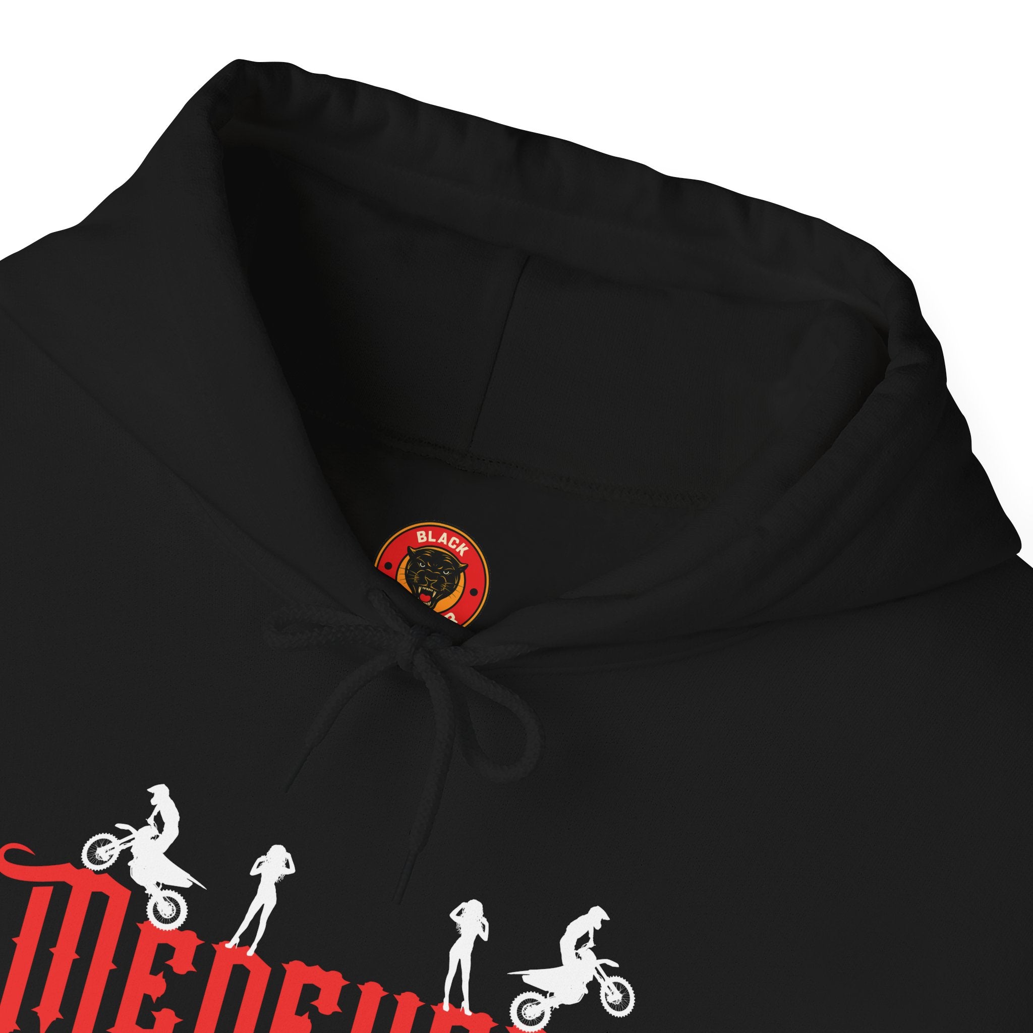 Medellin Gothic Hoodie – Skull Sleeve Rock Band Inspired Sweatshirt