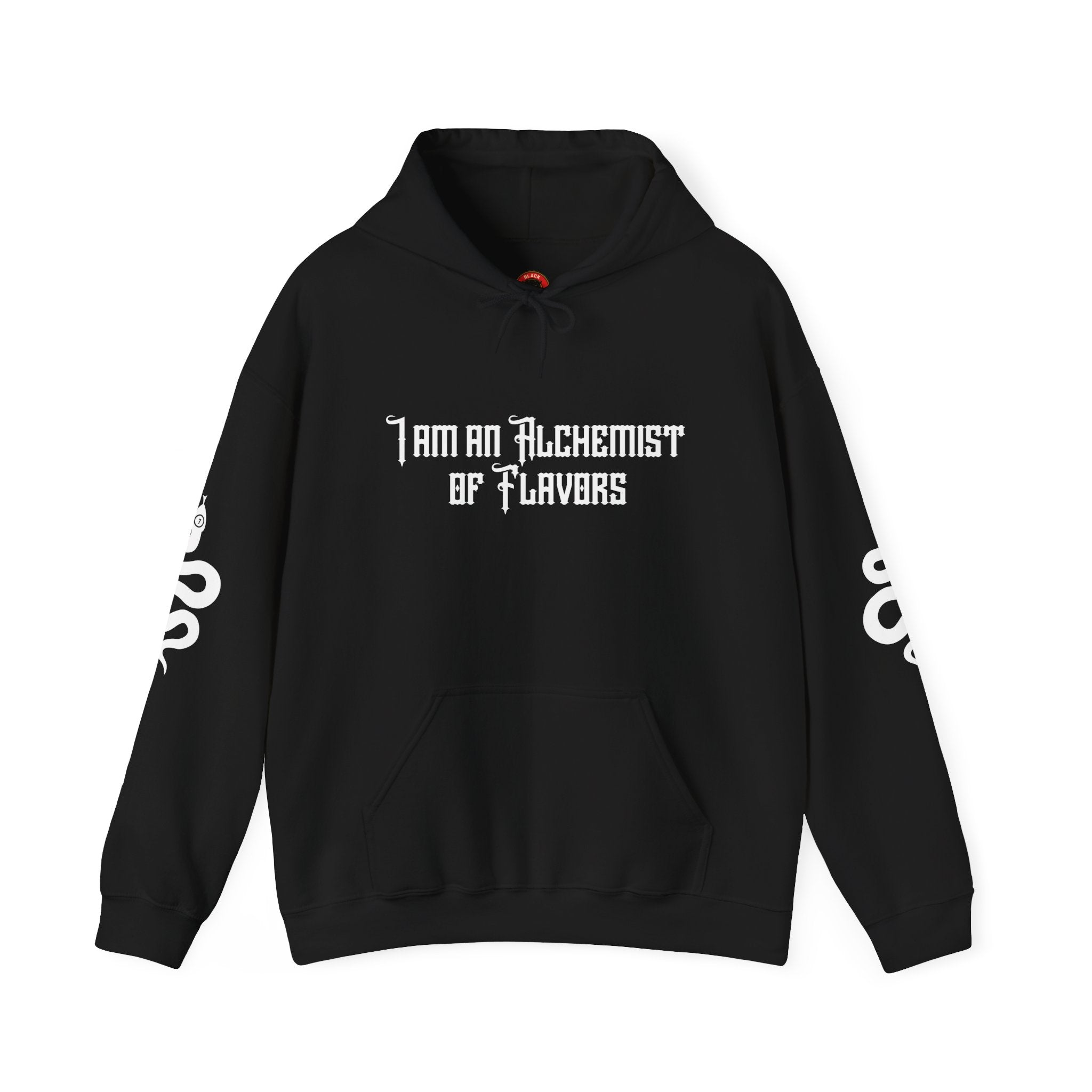 Chef Skull Hoodie — "I Am An Alchemist of Flavors" Culinary Cook Hoodie