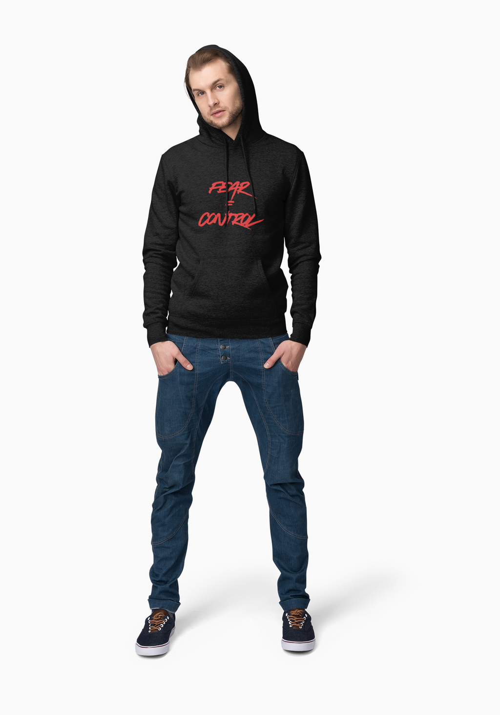Black Jaguar Hoodie - Fear Equals Control - New Collection