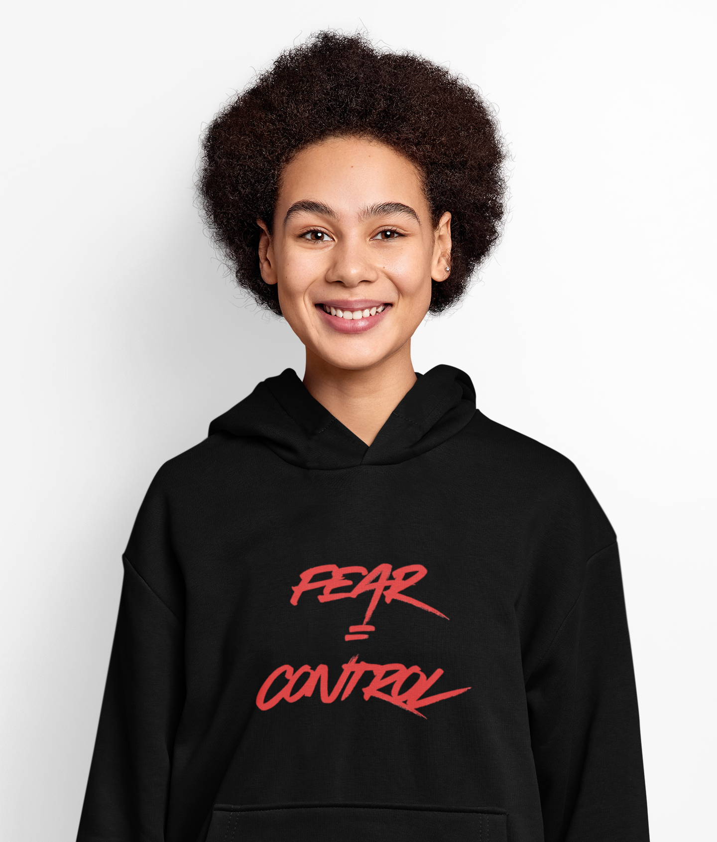 Black Jaguar Hoodie - Fear Equals Control - New Collection