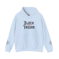 Black Yaguar Hoodie — Spiritual Quote Pullover: “God is not in the church…”