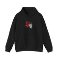 Hooded Sweatshirt Black Jaguar Rebellion Collection Unisex