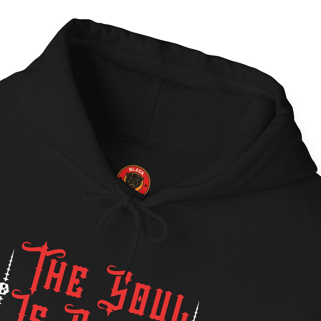 The Soul Is Power Hoodie — Gothic Skull Streetwear Hoodie