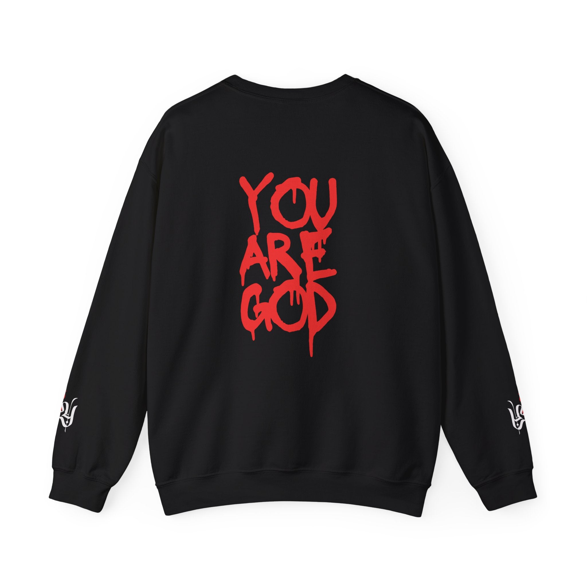 Vintage Frame Crewneck Sweatshirt - 'You Are God'