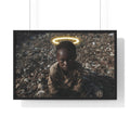Halo Child Framed Poster — Horizontal Fine Art Print