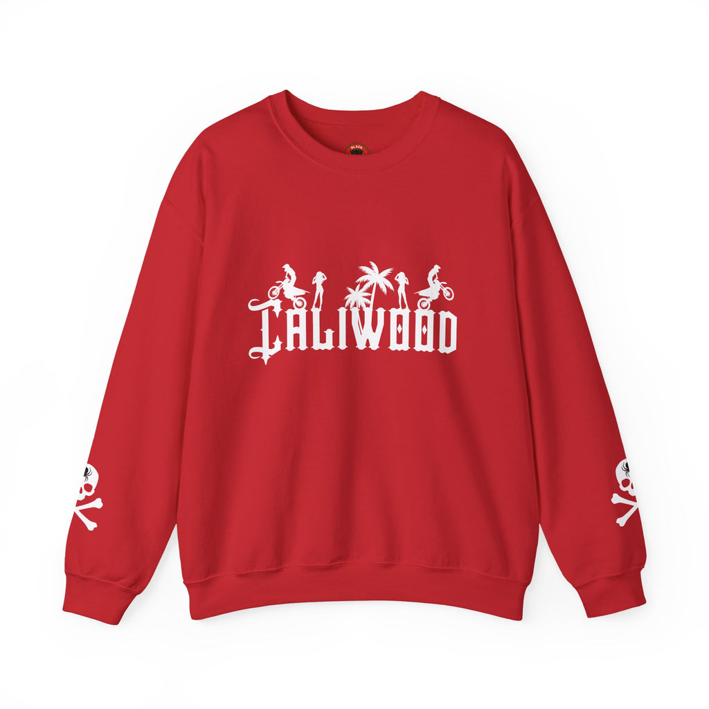 Crewneck Sweatshirt - Cali Colombia Tropical Retro Graphic Pullover