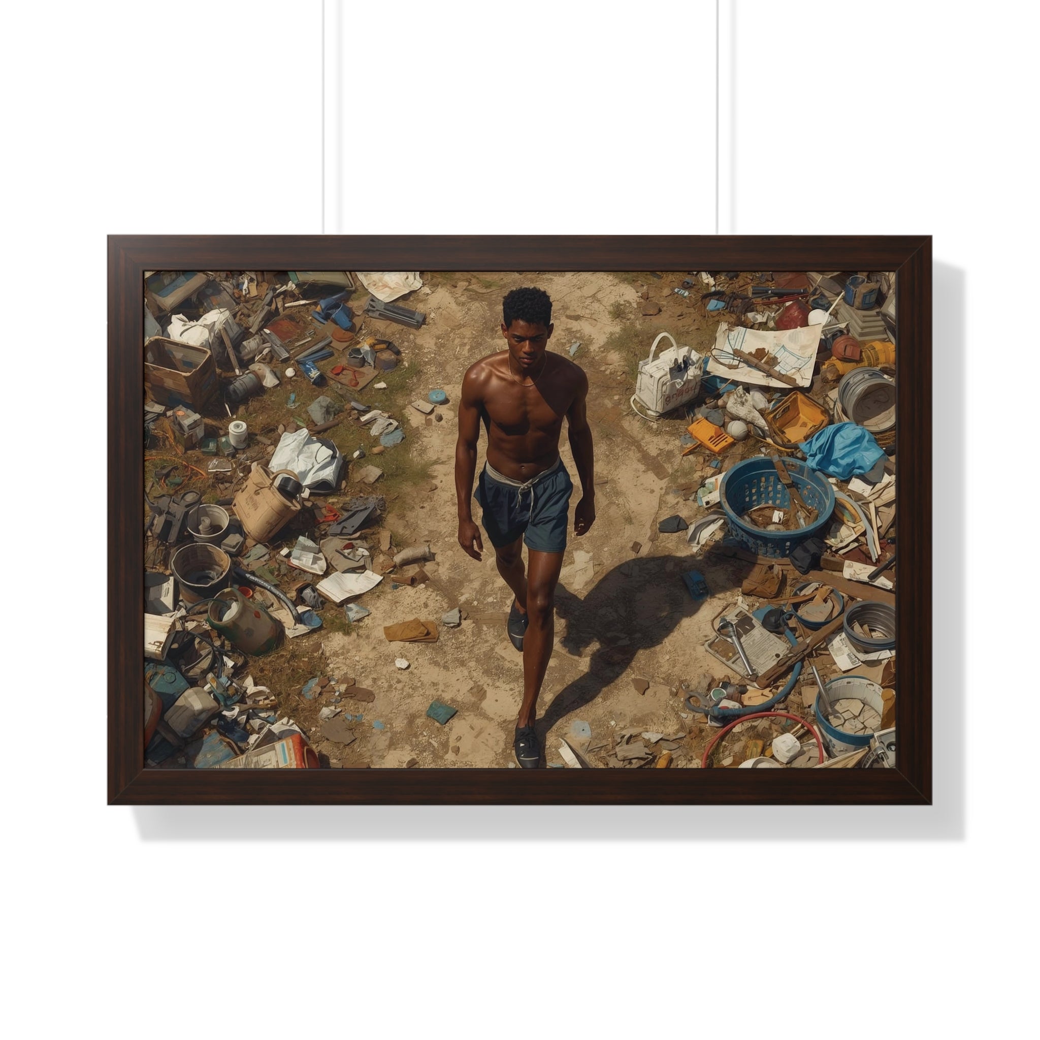 Framed Horizontal Poster — Future Collection #1